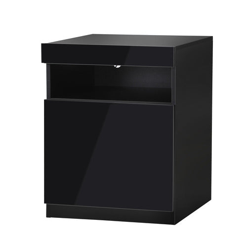 LIVING FUSION OSWIN LED BEDSIDE TABLE