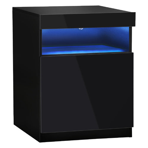 LIVING FUSION OSWIN LED BEDSIDE TABLE