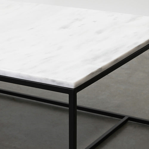 BROOKLYN AND BELLA VIEGO MARBLE COFFEE TABLE