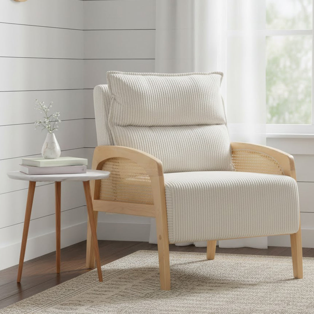 PALMGROVE LANE REVERIE CORDUROY ACCENT CHAIR