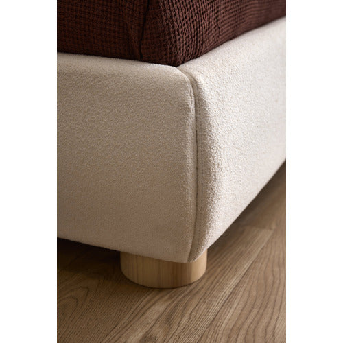 PALOMA BOUCLE GAS LIFT STORAGE BED