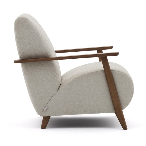 LINEA FURNITURE PAQUIN PINE WOOD ARMCHAIR
