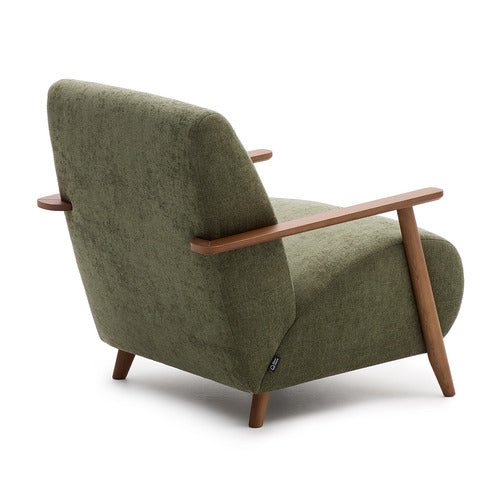 LINEA FURNITURE PAQUIN PINE WOOD ARMCHAIR