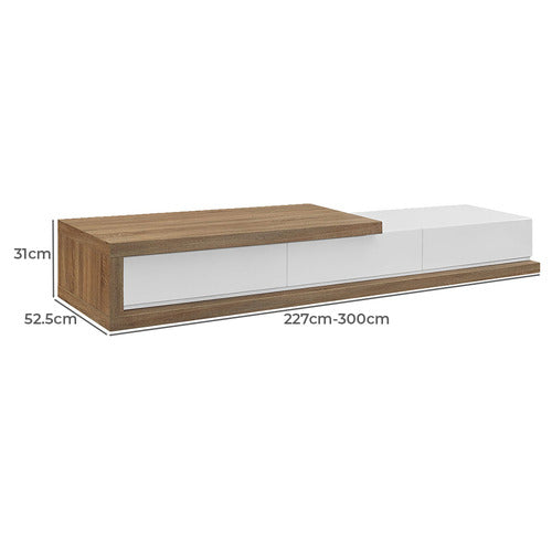 MONUMENT FURNITURE PENELOPE EXTENDABLE TV UNIT