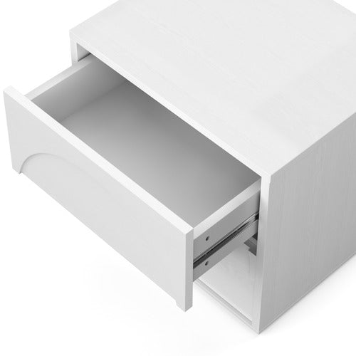 CONTINENTAL DESIGNS PERSEI 2 DRAWER BEDSIDE TABLE