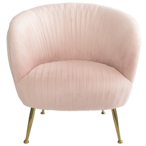 BROOKLYN AND BELLA PERUGIA VELVET ARMCHAIR