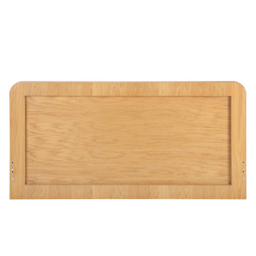 PEYTON OAK WOOD QUEEN BED
