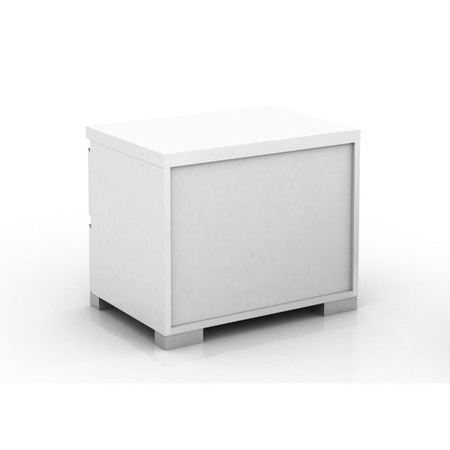 WEST VALLEY INTERIORS PIPER 2 DRAWER BEDSIDE TABLE