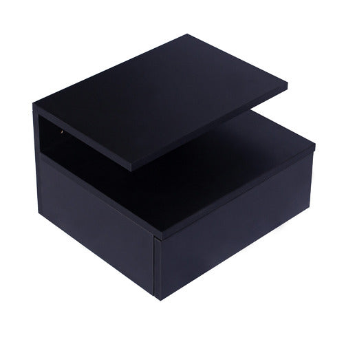 OAKLEIGH HOME POLLER WALL MOUNTED LED BEDSIDE TABLES (SET OF 2)