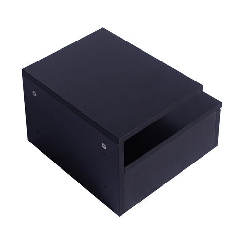 OAKLEIGH HOME POLLER WALL MOUNTED LED BEDSIDE TABLES (SET OF 2)
