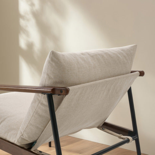 STUDIO HOME PRIMROSE RUBBERWOOD ACCENT CHAIR