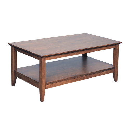 TERRA LIVING LISELOTTE RUBBERWOOD COFFEE TABLE