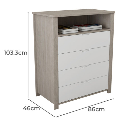 WESTERN DESIGNS QUENTIN 4 DRAWER CHEST