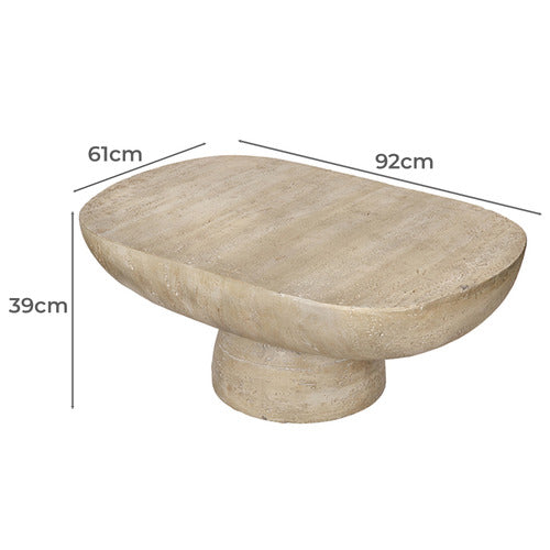 THE DECOR STORE QUILL COFFEE TABLE