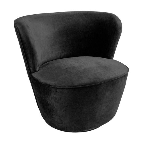 BROOKLYN AND BELLA RAELEY VELVET SWIVEL CHAIR