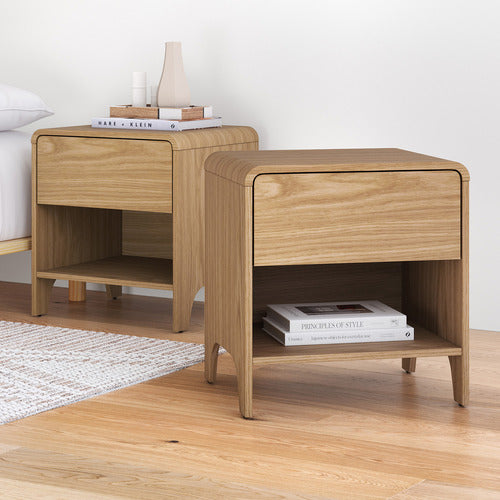 RAPHAEL 1 DRAWER BEDSIDE TABLES (SET OF 2)
