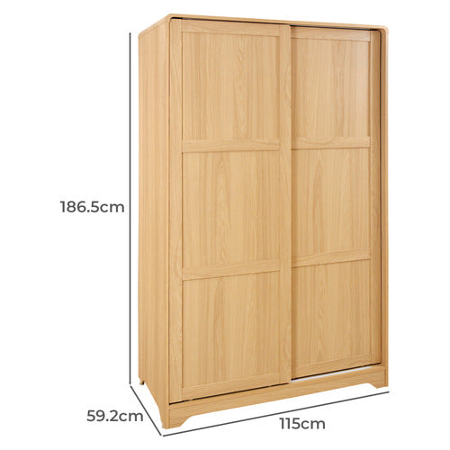 RAPHAEL SLIDING 2 DOOR WARDROBE