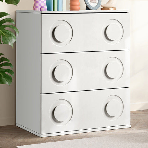 LIVING FUSION RAYA 3 DRAWER CHEST