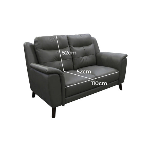 LEGACY FURNITURE REEVES 2 SEATER LEATHER SOFA