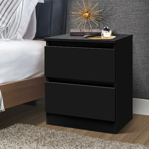 HOXTON ROOM REGAL 2 DRAWER BEDSIDE TABLE