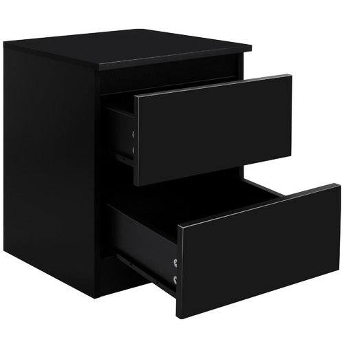 HOXTON ROOM REGAL 2 DRAWER BEDSIDE TABLE