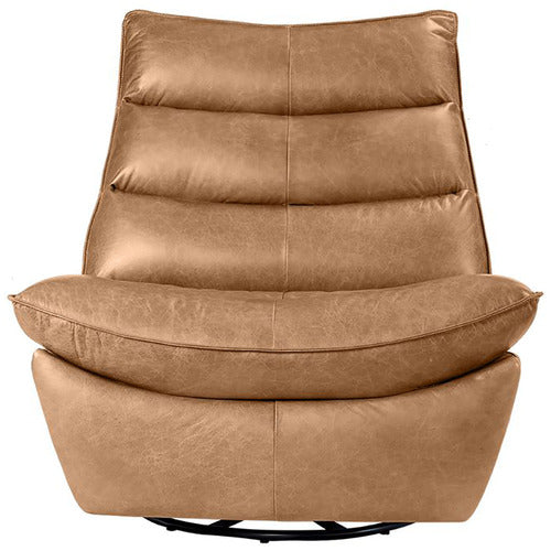 REXINGTON HOME REILLY COW LEATHER RECLINER CHAIR