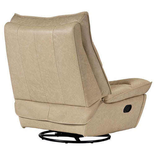 REXINGTON HOME REILLY COW LEATHER RECLINER CHAIR