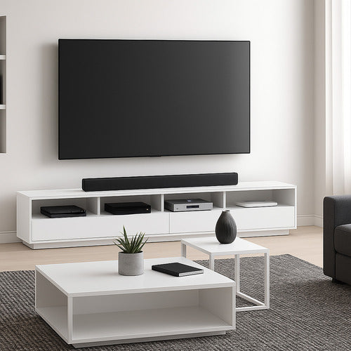 MONUMENT FURNITURE REINE LOWLINE TV UNIT