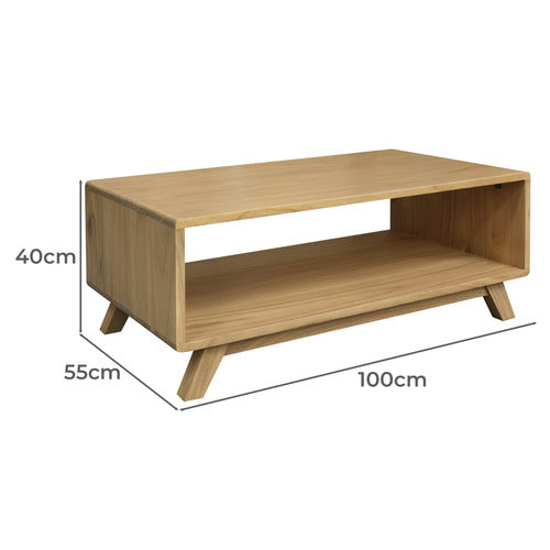 LA VERDE RENAUD MINDI WOOD COFFEE TABLE