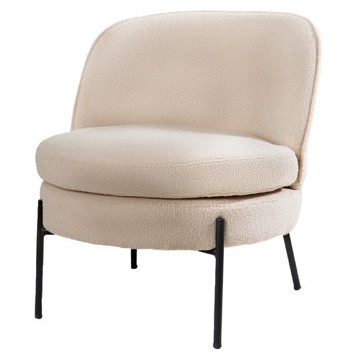 LIVING FUSION RENZO SHERPA ACCENT CHAIR
