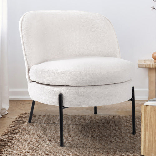 LIVING FUSION RENZO SHERPA ACCENT CHAIR