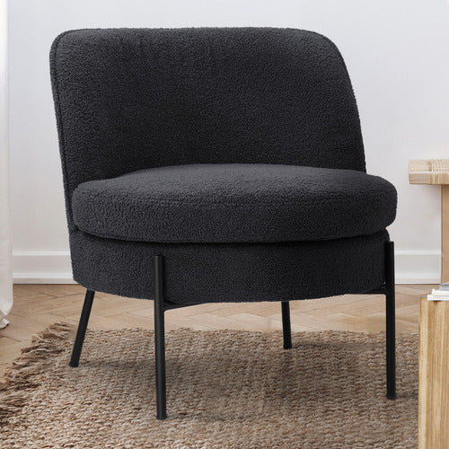 LIVING FUSION RENZO SHERPA ACCENT CHAIR