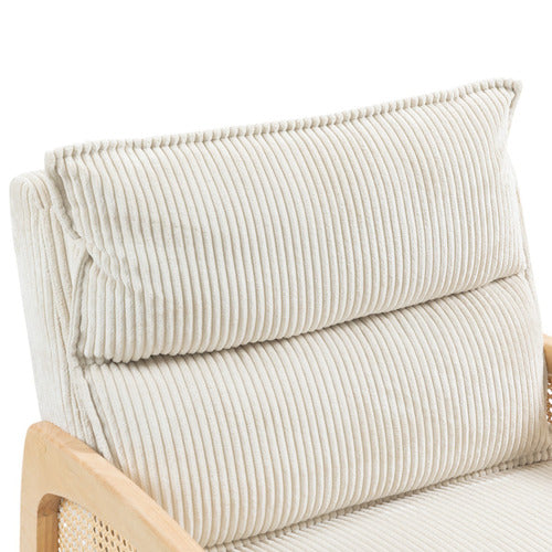 PALMGROVE LANE REVERIE CORDUROY ACCENT CHAIR