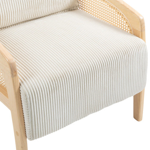 PALMGROVE LANE REVERIE CORDUROY ACCENT CHAIR