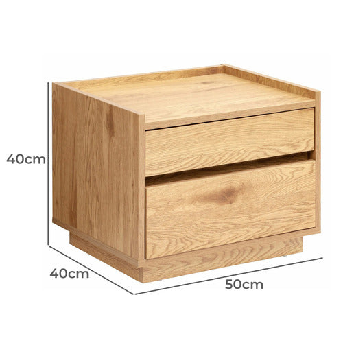 RHET BEDSIDE TABLES (SET OF 2)