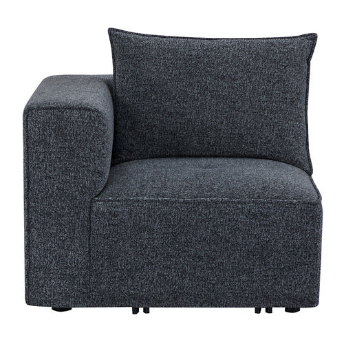 MIKASA FURNITURE RHODES 3 SEATER MODULAR SOFA SET WITH OTTOMAN