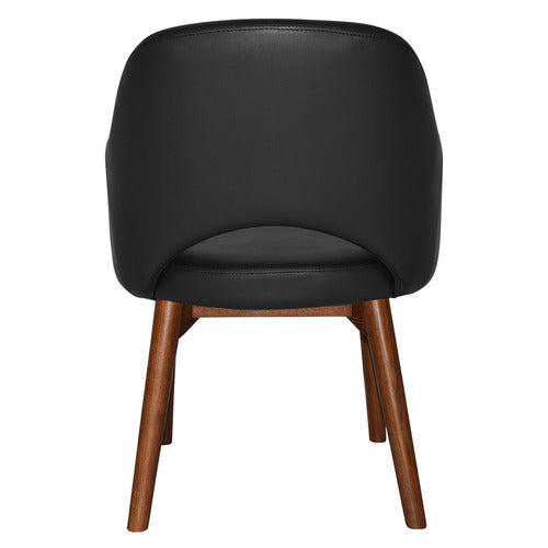 BRIGHT SIDE FURNITURE RICHMOND FAUX LEATHER ARMCHAIRS (SET OF 2)