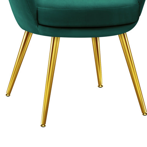 HOXTON ROOM ROCCO VELVET ARMCHAIR