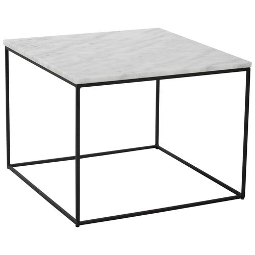 INNOVA STUDIO ROLLINS SQUARE MARBLE COFFEE TABLE