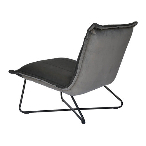 BROOKLYN AND BELLA ROMAN COWHIDE LEATHER CHAIR
