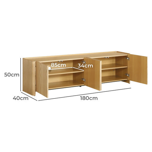 180CM RONAN 4 DOOR TV UNIT
