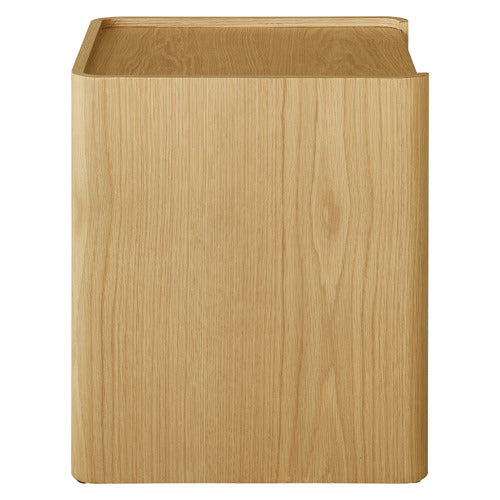 RONAN OAK WOOD BEDSIDE TABLE