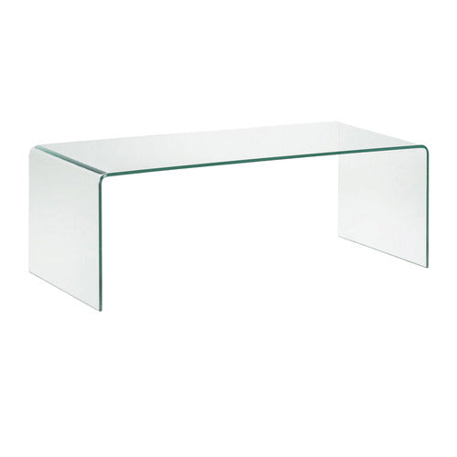 LINEA FURNITURE ROSCOE II GLASS COFFEE TABLE