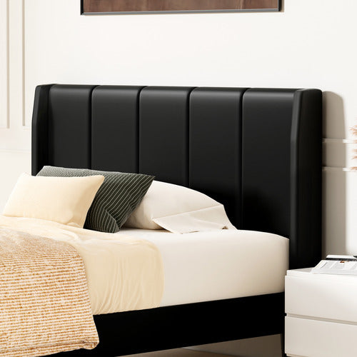 HOXTON ROOM ROSS FAUX LEATHER PLATFORM BED