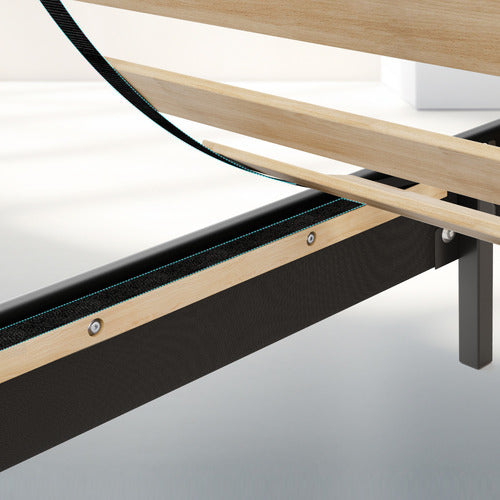 HOXTON ROOM ROSS FAUX LEATHER PLATFORM BED