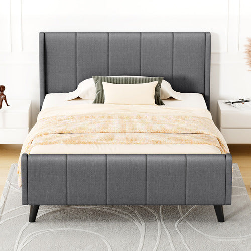 HOXTON ROOM ROSS UPHOLSTERED PLATFORM BED