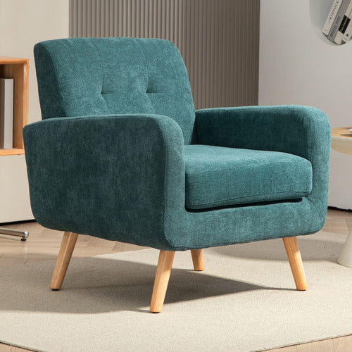 EVIE HOME ROWAN UPHOLSTERED ARMCHAIR