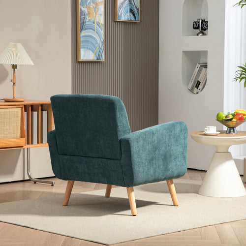EVIE HOME ROWAN UPHOLSTERED ARMCHAIR