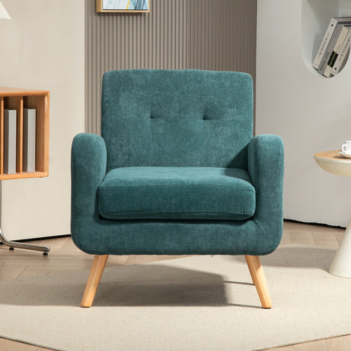 EVIE HOME ROWAN UPHOLSTERED ARMCHAIR