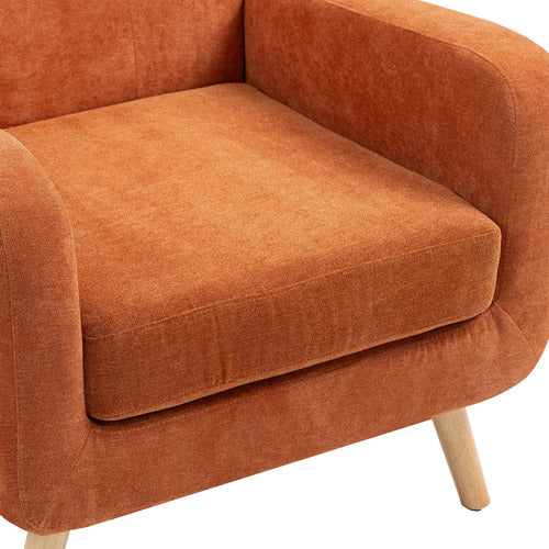 EVIE HOME ROWAN UPHOLSTERED ARMCHAIR